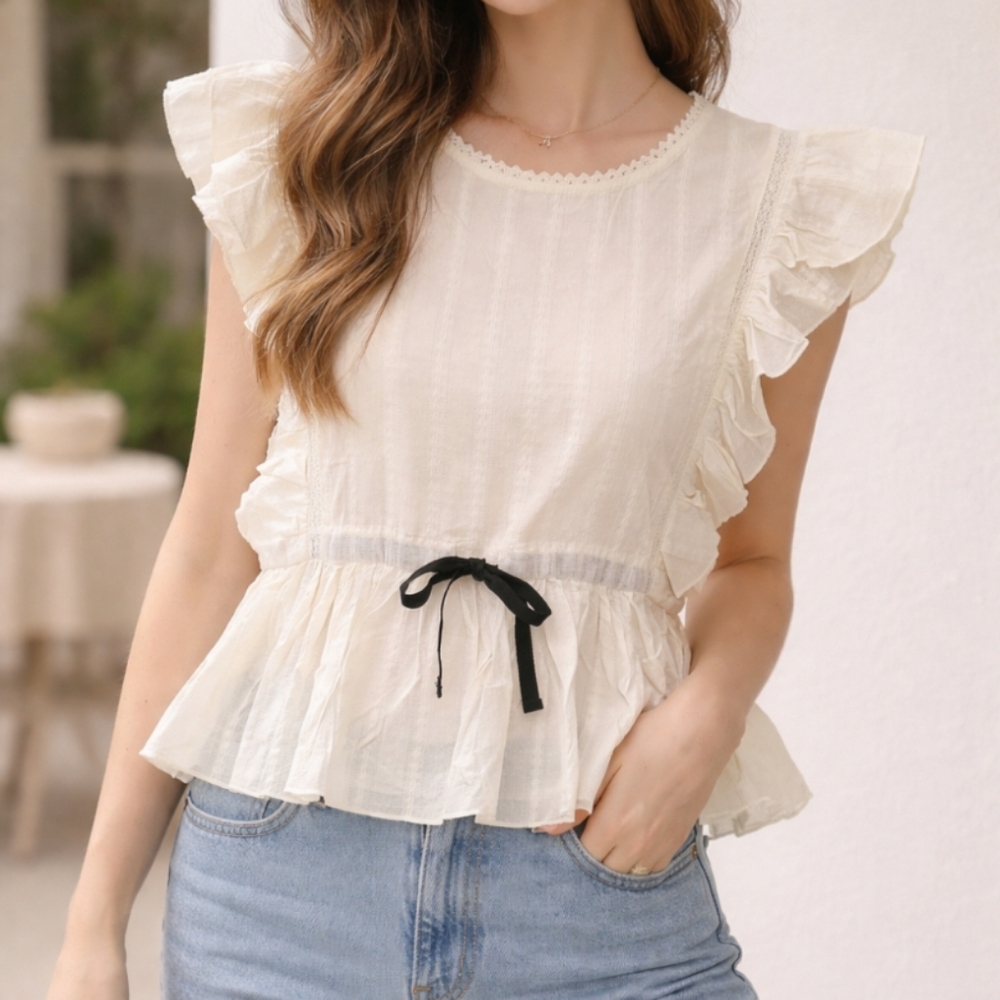 Griffin Paris Blouse 100% Cotton Size M